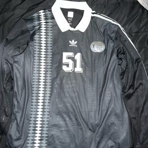 Mens Adidas Skateboard Marc Johnson Long Sleeve Jersey